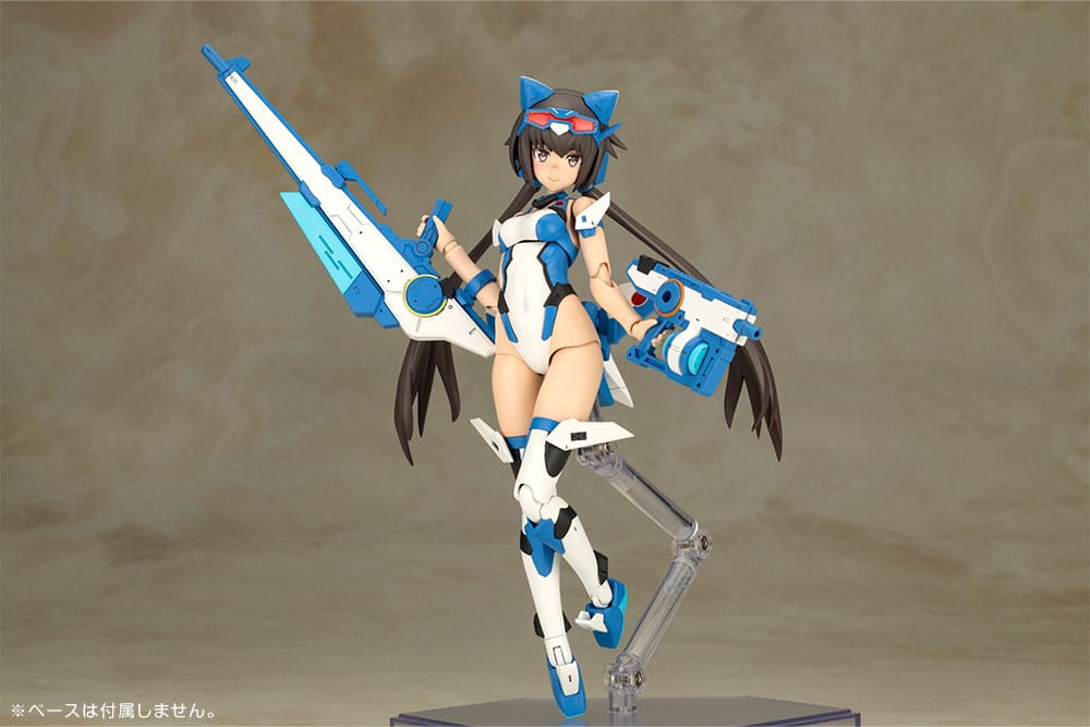 Frame Arms Girl Plastic Model Kit Stylet Swimsuit Blue Impulse Color Ver. 16 cm
