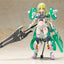 Frame Arms Girl Plastic Model Kit Wilber Nine Beryl Armor Custom 16 cm