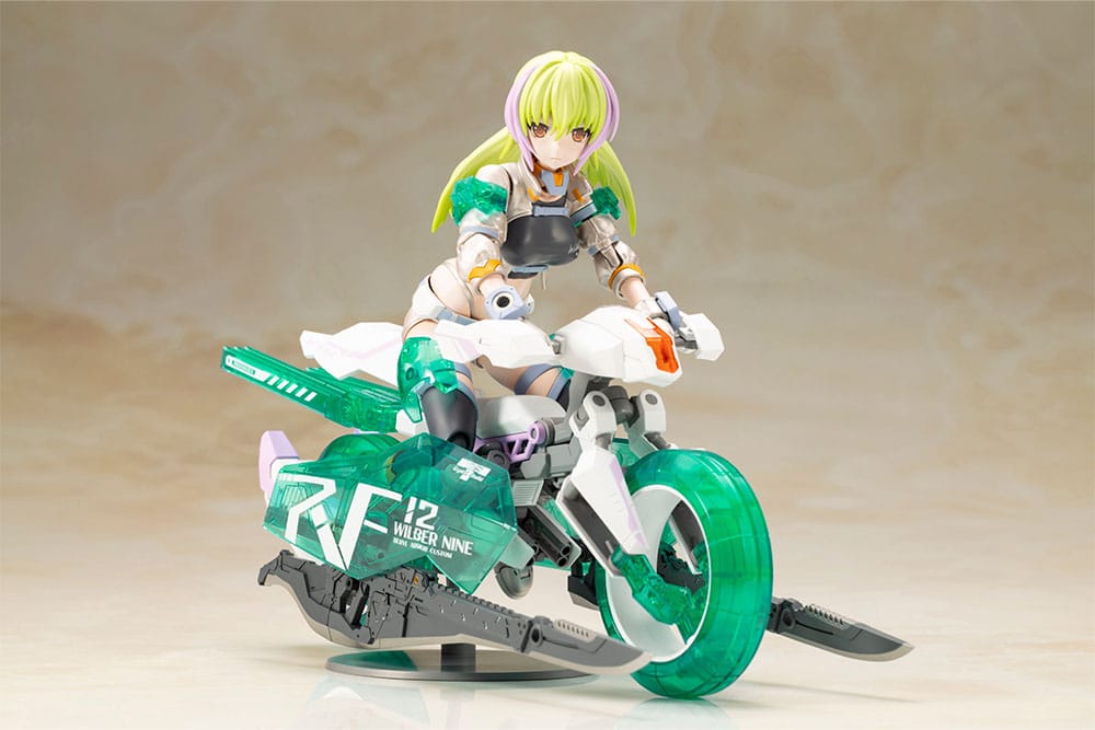 Frame Arms Girl Plastic Model Kit Wilber Nine Beryl Armor Custom 16 cm