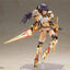 Frame Arms Girl Plastic Model Kit Durga Gold Ritter 17 cm