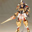 Frame Arms Girl Plastic Model Kit Durga Gold Ritter 17 cm