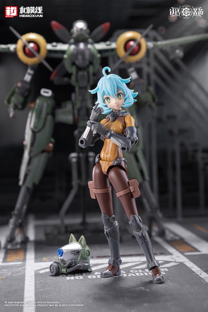 Rusted Brier Plastic Model 1/12 Rhande Koskinen & RTP-10A cutting edge V-HS Tactical Fighter 20 cm