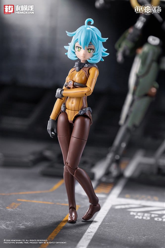 Rusted Brier Plastic Model 1/12 Rhande Koskinen & RTP-10A cutting edge V-HS Tactical Fighter 20 cm