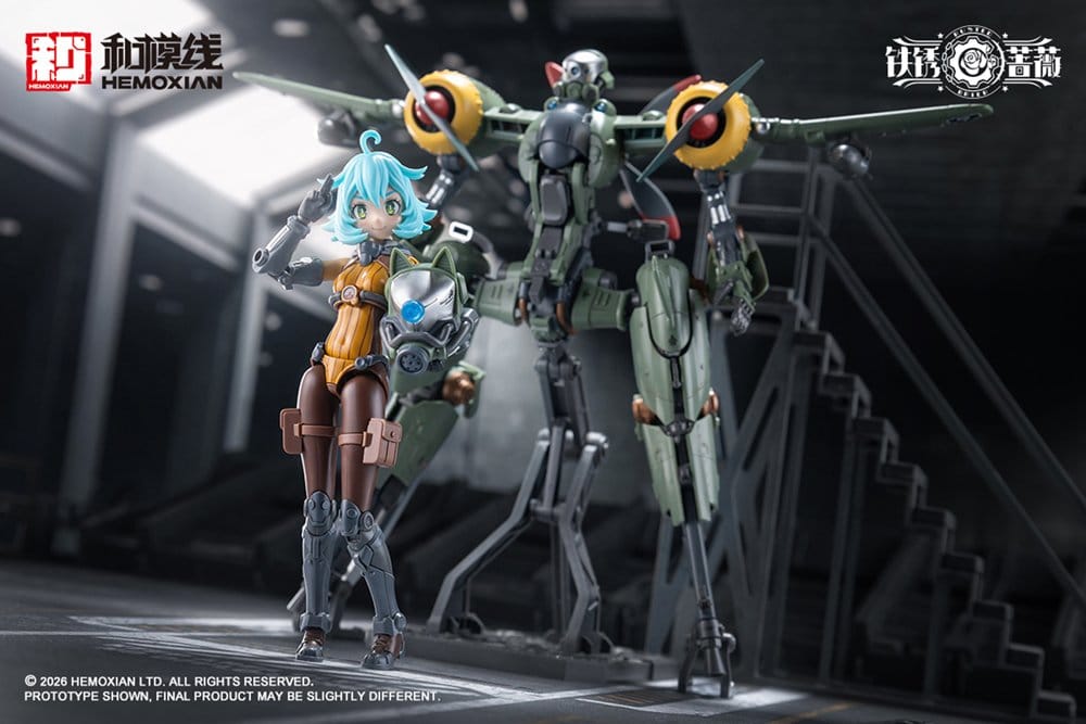 Rusted Brier Plastic Model 1/12 Rhande Koskinen & RTP-10A cutting edge V-HS Tactical Fighter 20 cm