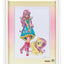 My Little Pony Chara Fine Graph Art Print Bishoujo Fluttershy 43 cm