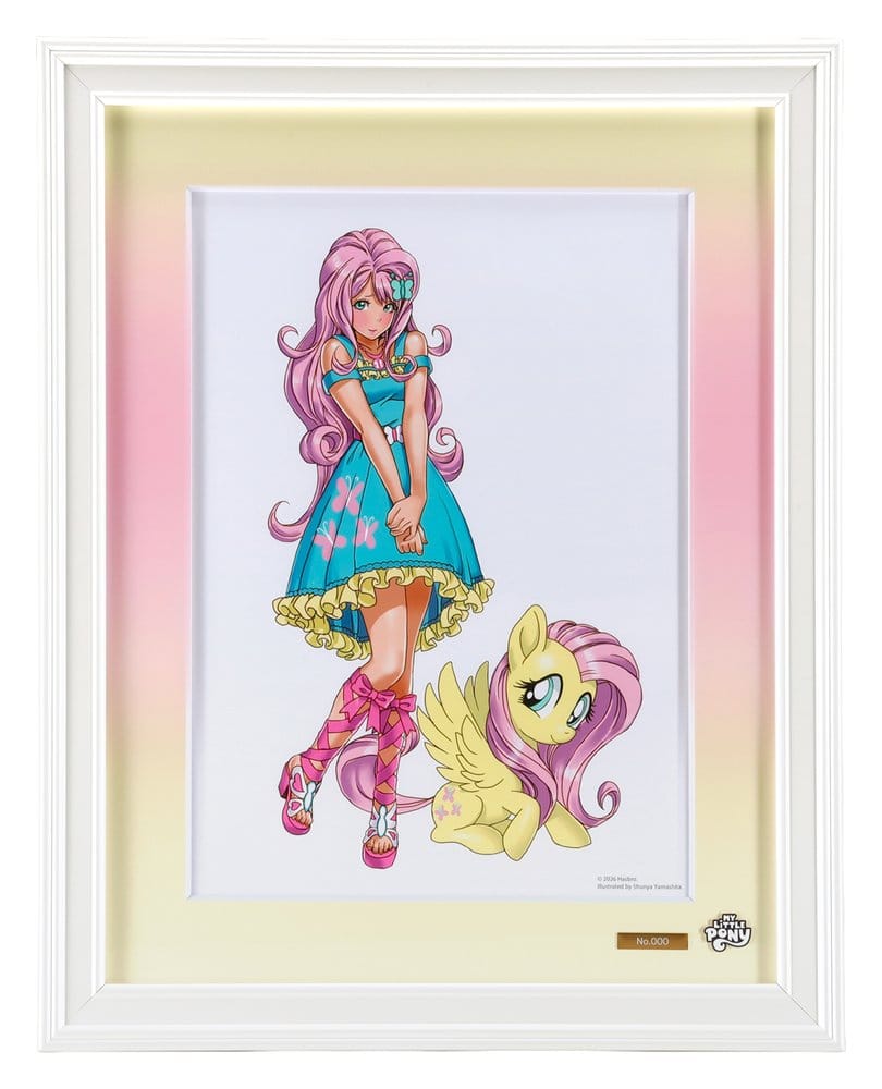 My Little Pony Chara Fine Graph Art Print Bishoujo Fluttershy 43 cm