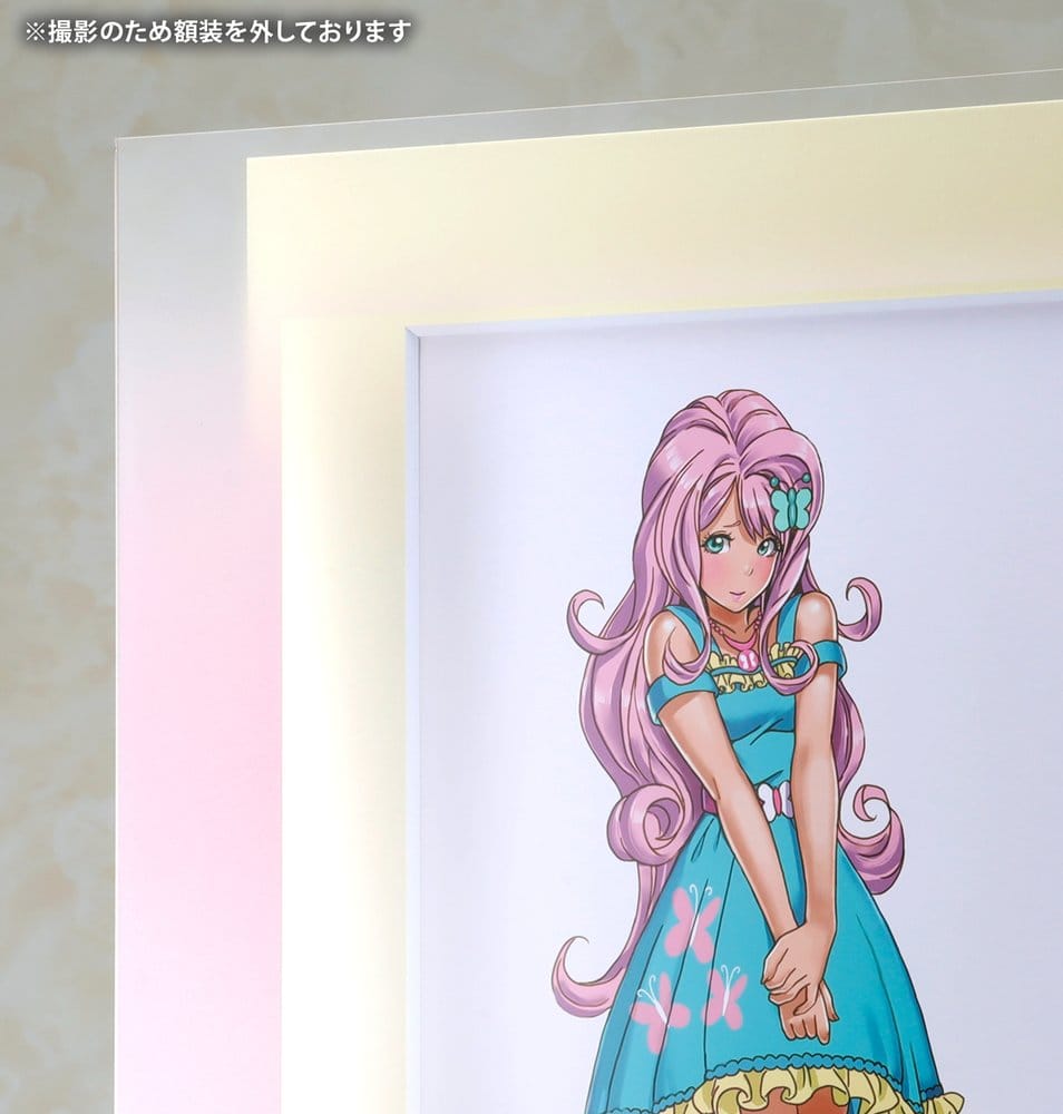 My Little Pony Chara Fine Graph Art Print Bishoujo Fluttershy 43 cm