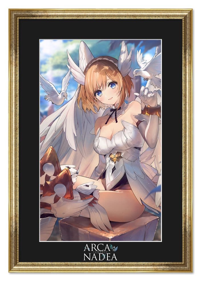 Arcanadea Chara Fine Graph Art Print Lumitea 51 cm