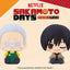 Sakamoto Days Pote Raba Rubber Mascot PVC Mini Figure Sakamoto Taro & Nagumo 8 cm