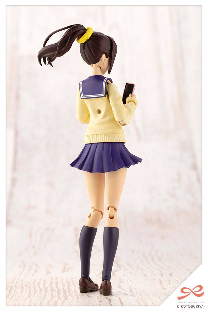 Sousai Shojo Teien Plastic Model Kit 1/10 Madoka Yuki Touou High School Winter Clothes 15 cm