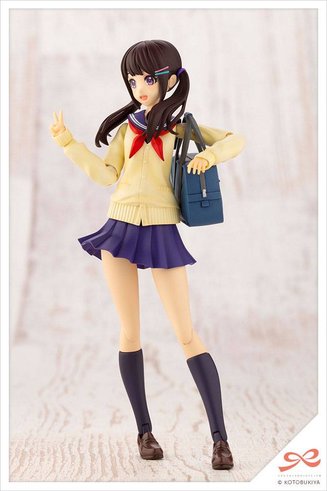 Sousai Shojo Teien Plastic Model Kit 1/10 Madoka Yuki Touou High School Winter Clothes 15 cm