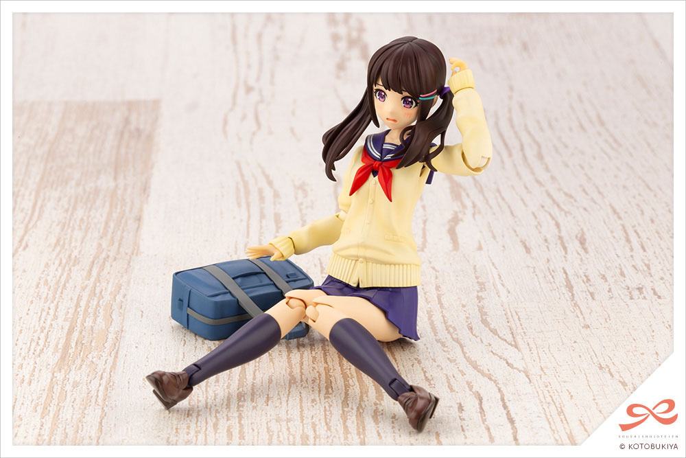 Sousai Shojo Teien Plastic Model Kit 1/10 Madoka Yuki Touou High School Winter Clothes 15 cm