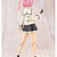 Sousai Shojo Teien Plastic Model Kit 1/10 Ao Gennai Wakaba Girls' High School Winter Clothes Dreaming Style Monochrome 16 cm