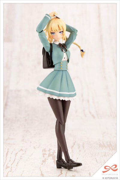 Sousai Shojo Teien Plastic Model Kit 1/10 Ritsuka Saeki St. Iris Gauken Girls' High School Winter Clothes 16 cm