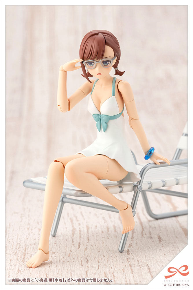 Sousai Shojo Teien Plastic Model Kit 1/10 Koyomi Takanashi (Swim Style) 16 cm