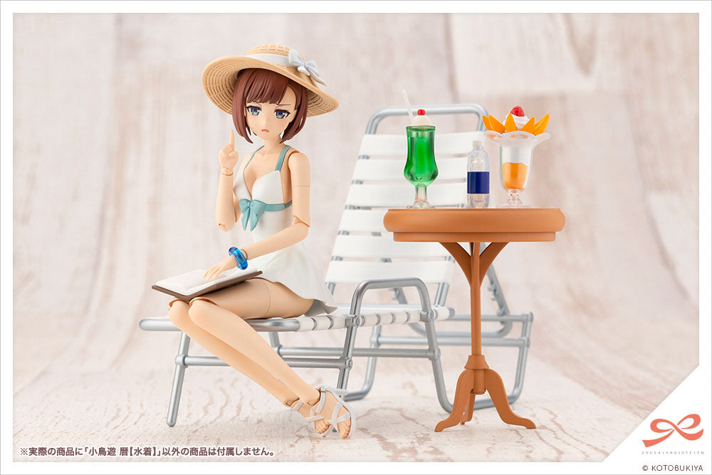 Sousai Shojo Teien Plastic Model Kit 1/10 Koyomi Takanashi (Swim Style) 16 cm