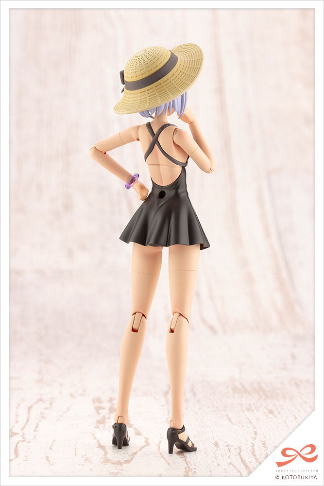 Sousai Shojo Teien Plastic Model Kit 1/10 Koyomi Takanashi (Swim Style) Dreaming Style Black Swan 16 cm