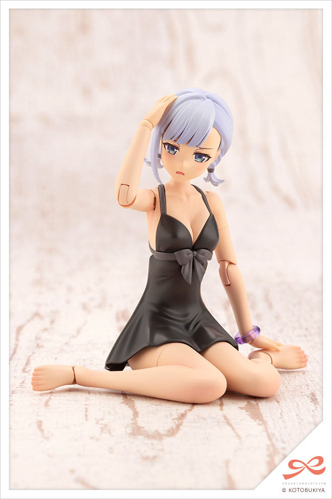 Sousai Shojo Teien Plastic Model Kit 1/10 Koyomi Takanashi (Swim Style) Dreaming Style Black Swan 16 cm