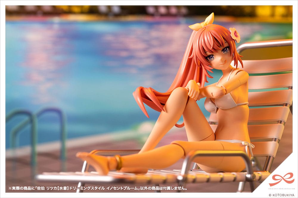 Sousai Shojo Teien Plastic Model Kit 1/10 Ritsuka Saeki (Swim Style) (Dreaming Style Innocent Bloom) 16 cm