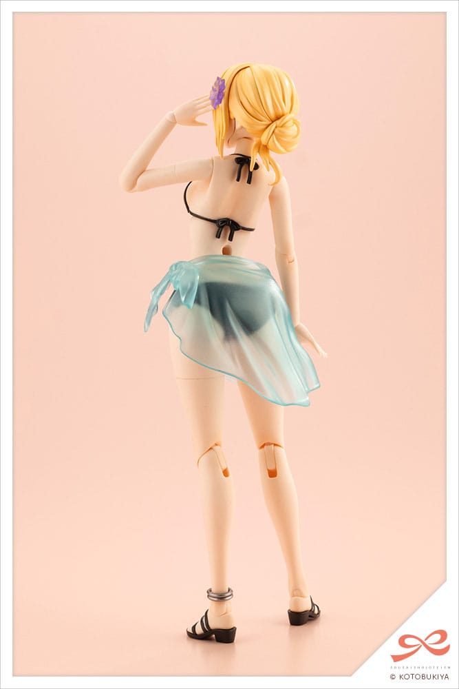 Sousai Shojo Teien Plastic Model Kit 1/10 Ritsuka Saeki (Swim Style) Hair Arrange Ver. 16 cm