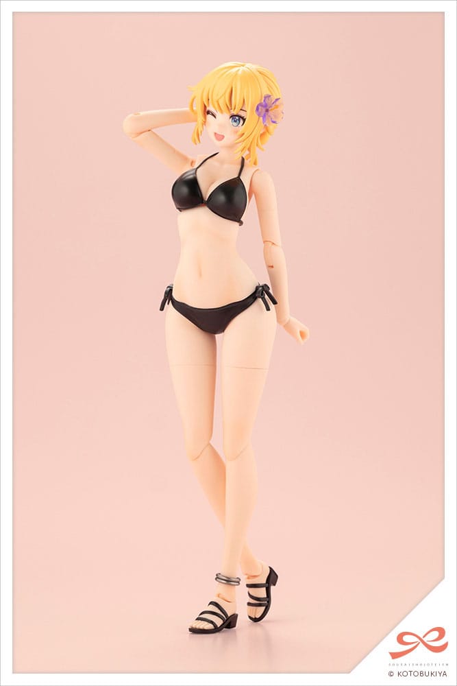 Sousai Shojo Teien Plastic Model Kit 1/10 Ritsuka Saeki (Swim Style) Hair Arrange Ver. 16 cm