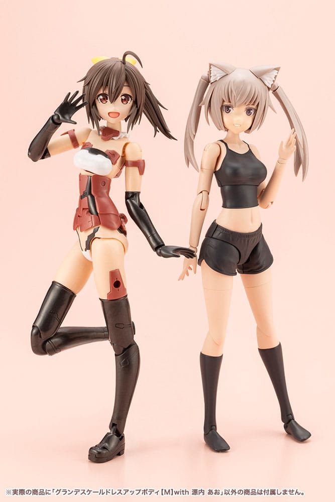 Sousai Shojo Teien Accessory Set for Action Figures Grande Scale Dress Up Body Size M with Ao Gennai