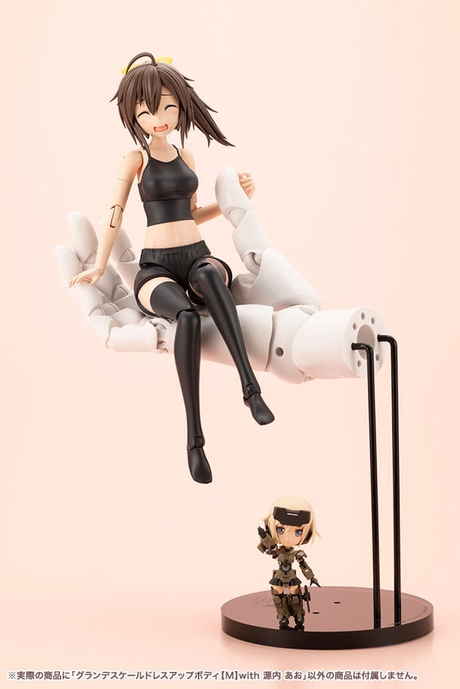 Sousai Shojo Teien Accessory Set for Action Figures Grande Scale Dress Up Body Size M with Ao Gennai