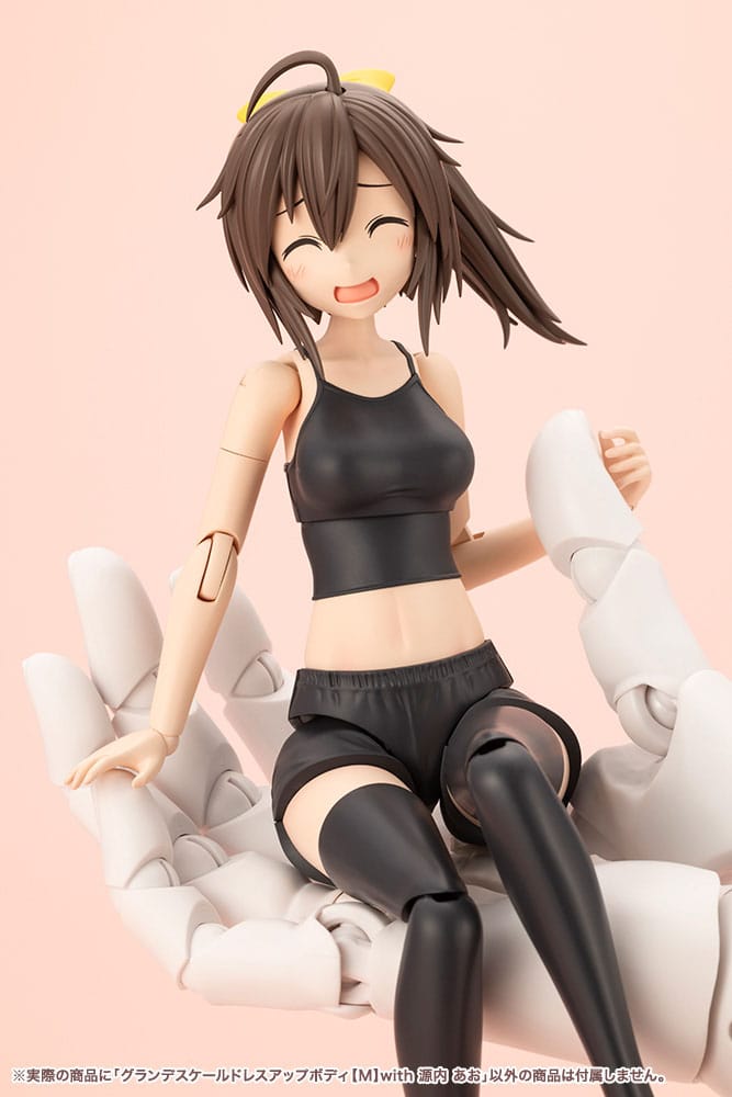 Sousai Shojo Teien Accessory Set for Action Figures Grande Scale Dress Up Body Size M with Ao Gennai