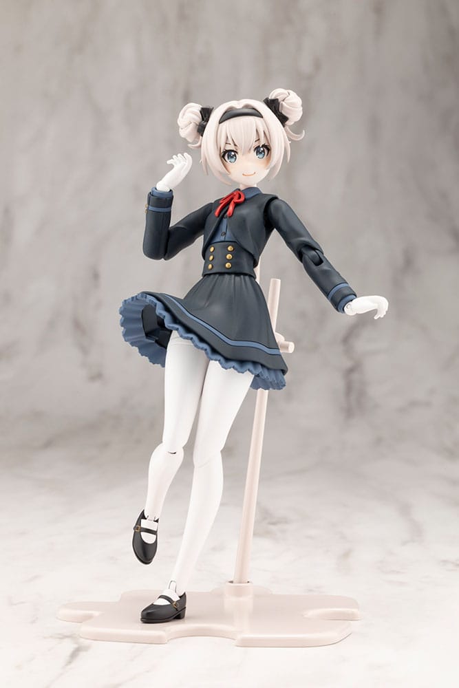 Sousai Shojo Teien Plastic Model Kit 1/10 Emma Koishikawa Nocturne with Honda AB12 Motocompo 14 cm