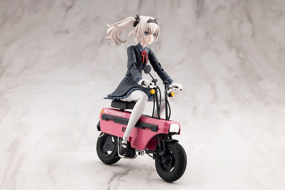Sousai Shojo Teien Plastic Model Kit 1/10 Emma Koishikawa Nocturne with Honda AB12 Motocompo 14 cm