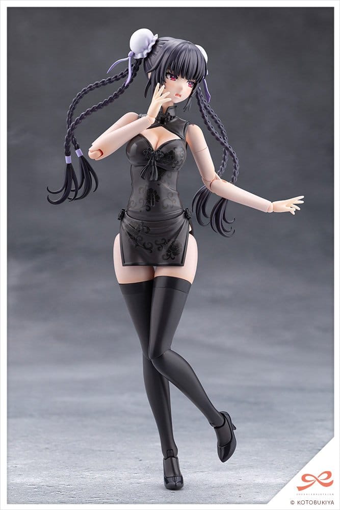 Sousaishojoteien Plastic Model Kit 1/10 Kuon Yakushiji Qipao Costume 17 cm