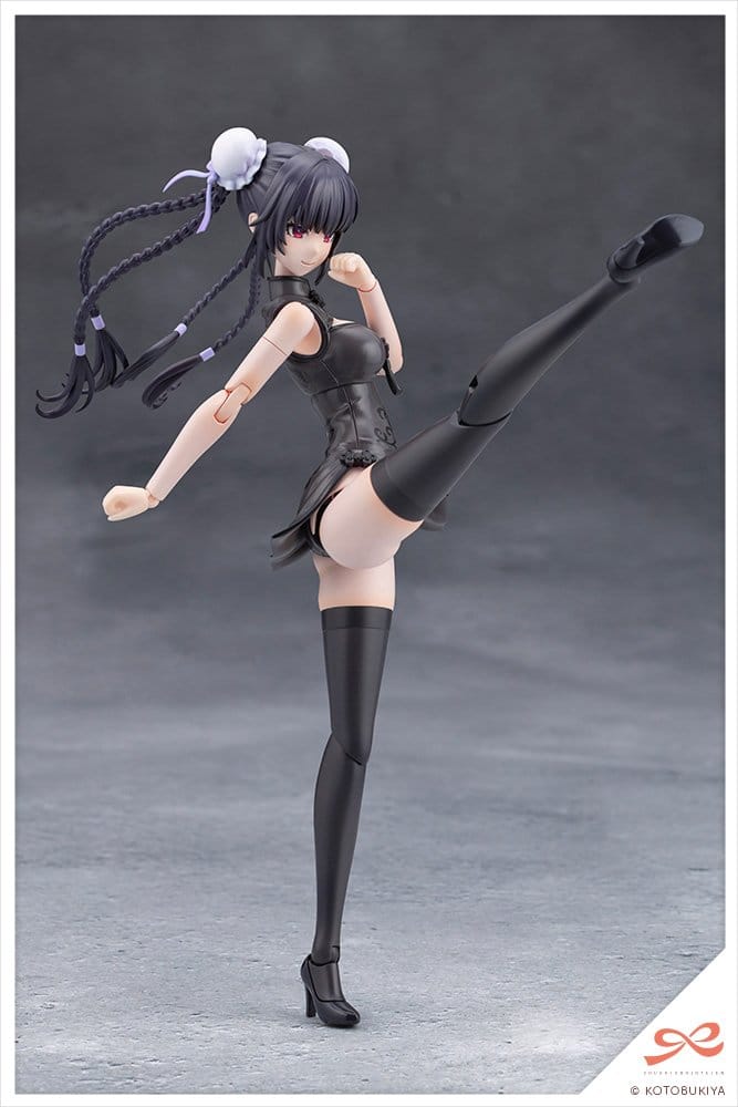 Sousaishojoteien Plastic Model Kit 1/10 Kuon Yakushiji Qipao Costume 17 cm