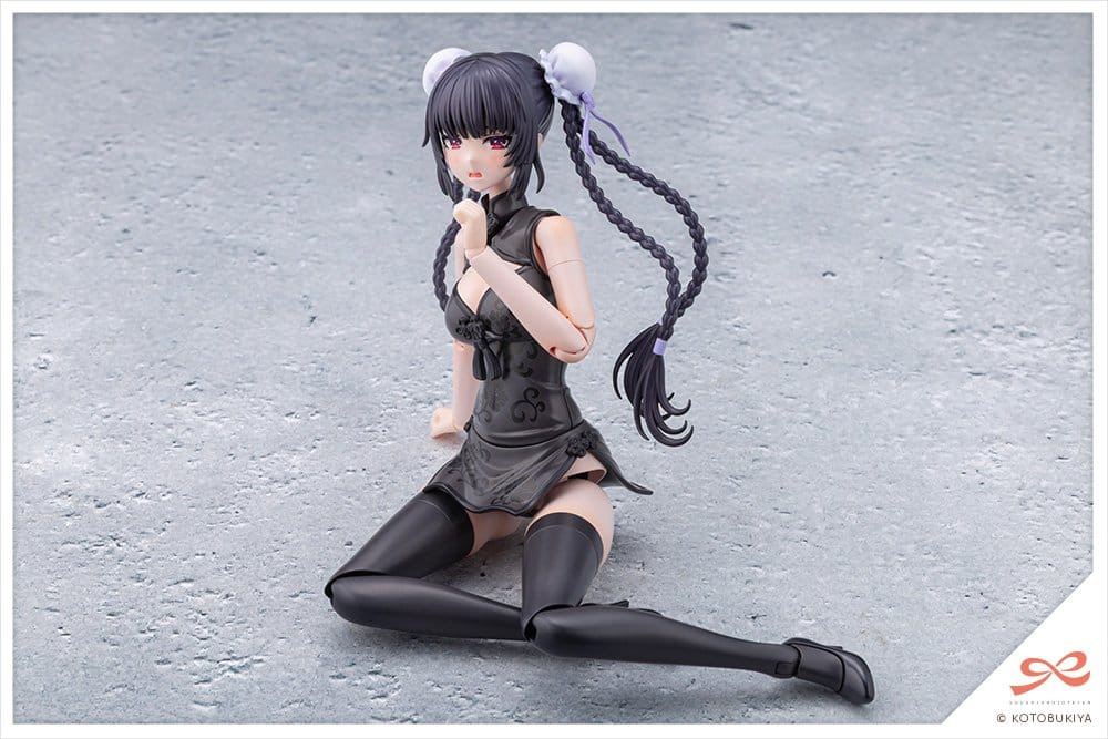 Sousaishojoteien Plastic Model Kit 1/10 Kuon Yakushiji Qipao Costume 17 cm