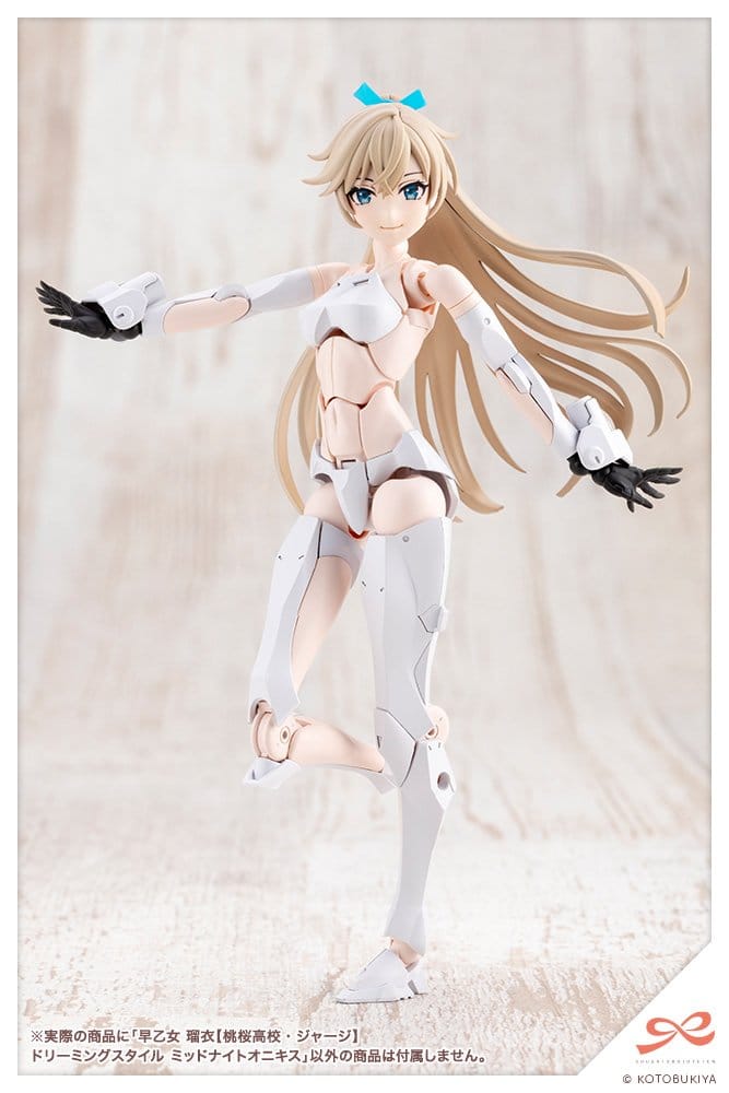 Sousai Shojo Teien Plastic Model Kit 1/10 Rui Saotome Touhou High School Tracksuit Dreaming Style Midnight Onyx 16 cm