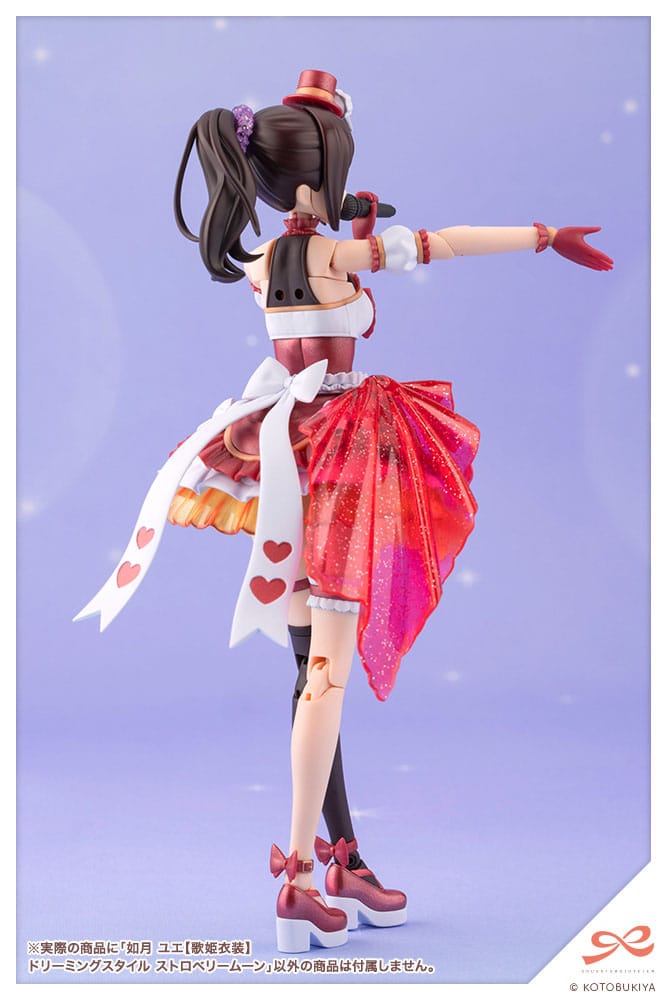 Sousai Shojo Teien Plastic Model Kit 1/10 Yue Kisaragi Diva Costume Dreaming Style Strawberry Moon 16cm