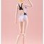 Sousaishojoteien Plastic Model 1/10 Rui Saotome Touou High School Competitive Swimsuit Dreaming Style White Dolphin 16 cm