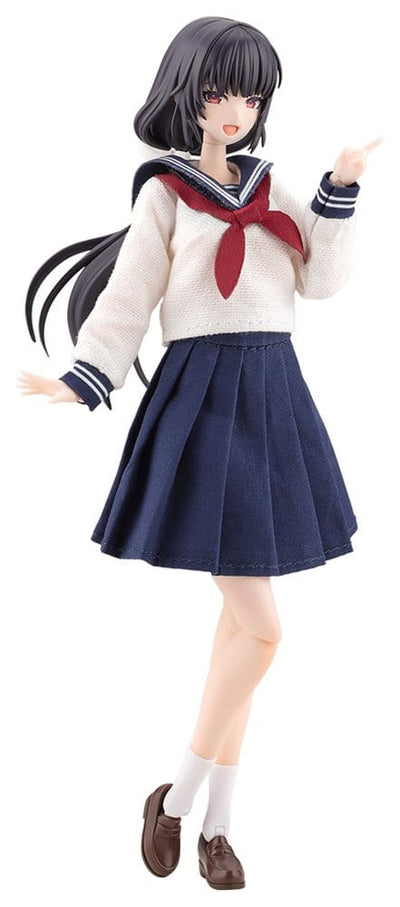 Sousaishojoteien Plastic Model 1/10 Kiru Pla Kuon Yakushiji Touou High School Uniform 16 cm