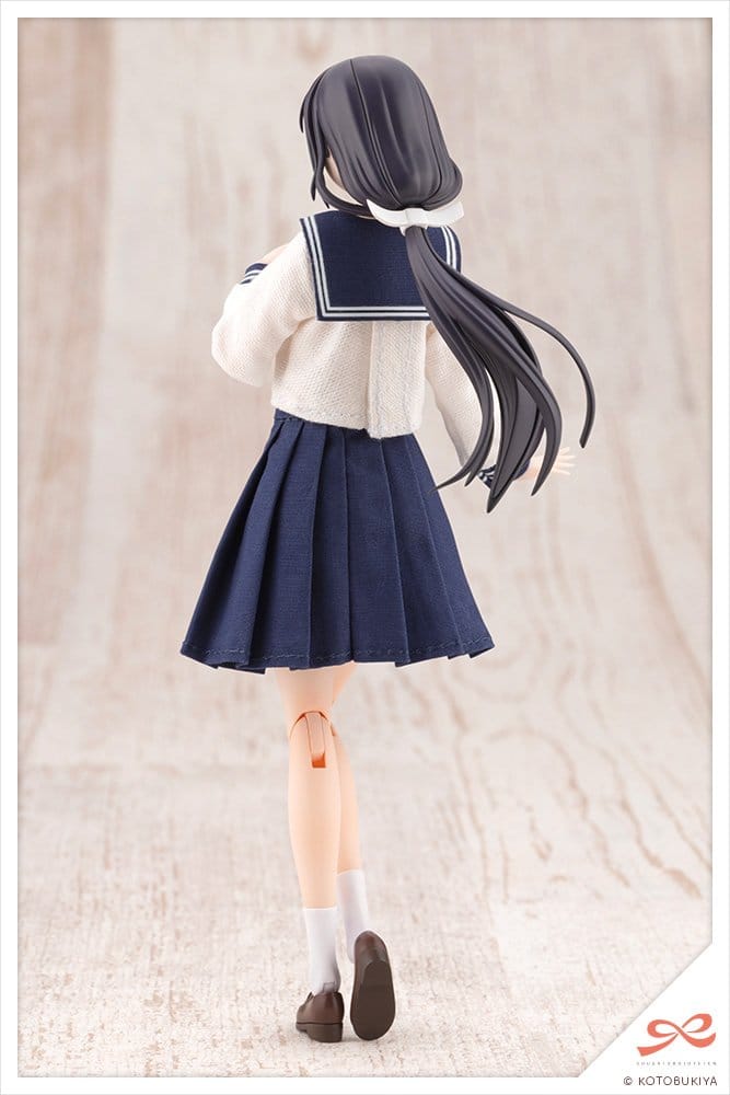 Sousaishojoteien Plastic Model 1/10 Kiru Pla Kuon Yakushiji Touou High School Uniform 16 cm