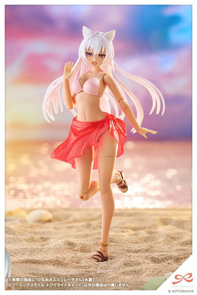 Sousaishojoteien Plastic Model 1/10 Animal Ears Emulator Swim Style Dreaming Style Twilight Cat 17 cm