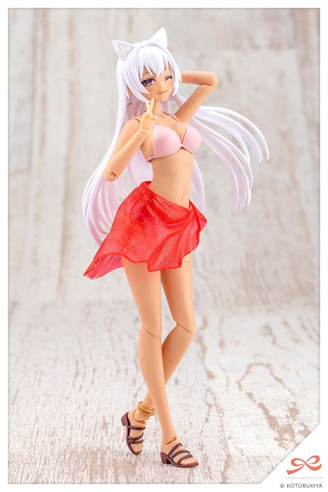 Sousaishojoteien Plastic Model 1/10 Animal Ears Emulator Swim Style Dreaming Style Twilight Cat 17 cm
