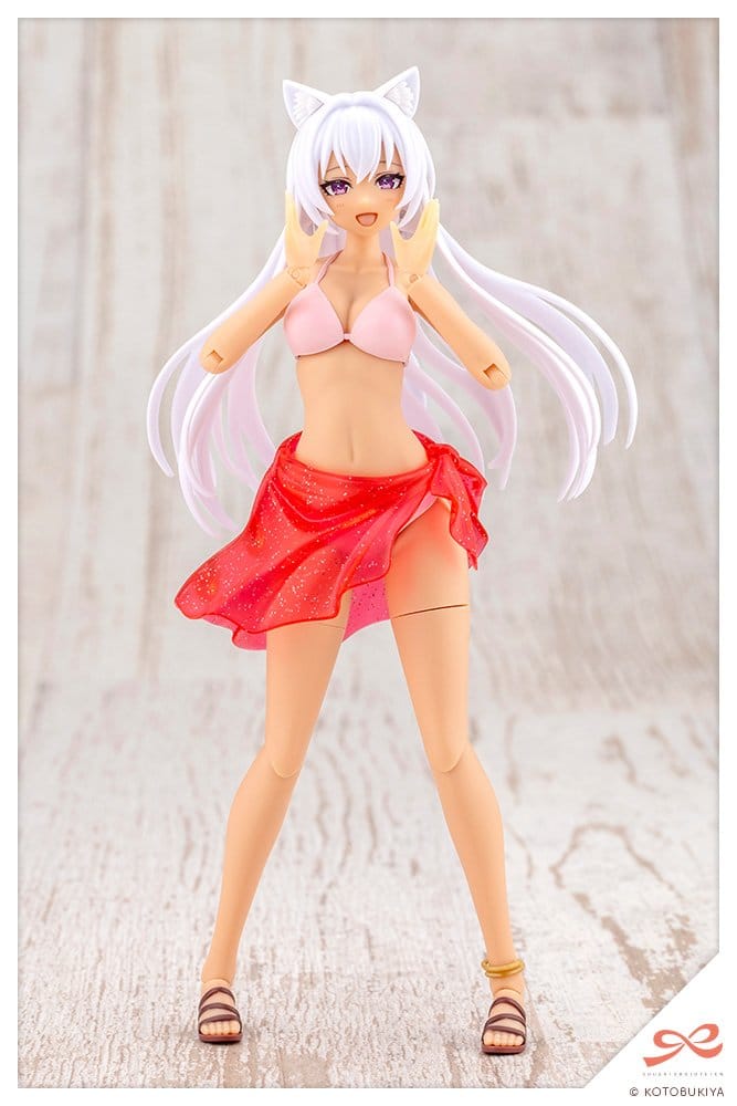 Sousaishojoteien Plastic Model 1/10 Animal Ears Emulator Swim Style Dreaming Style Twilight Cat 17 cm