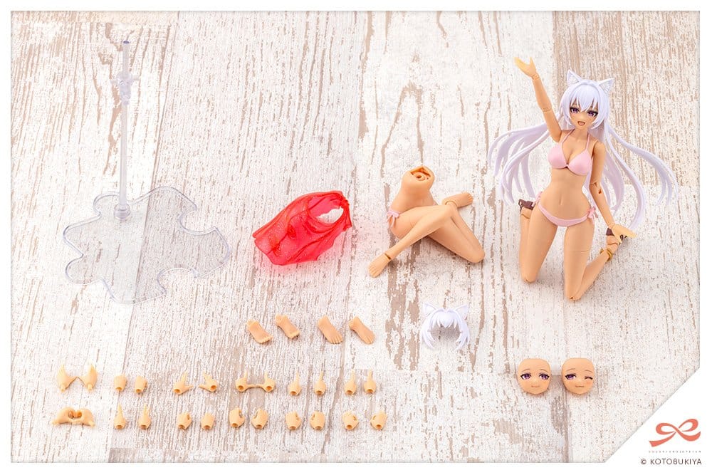 Sousaishojoteien Plastic Model 1/10 Animal Ears Emulator Swim Style Dreaming Style Twilight Cat 17 cm