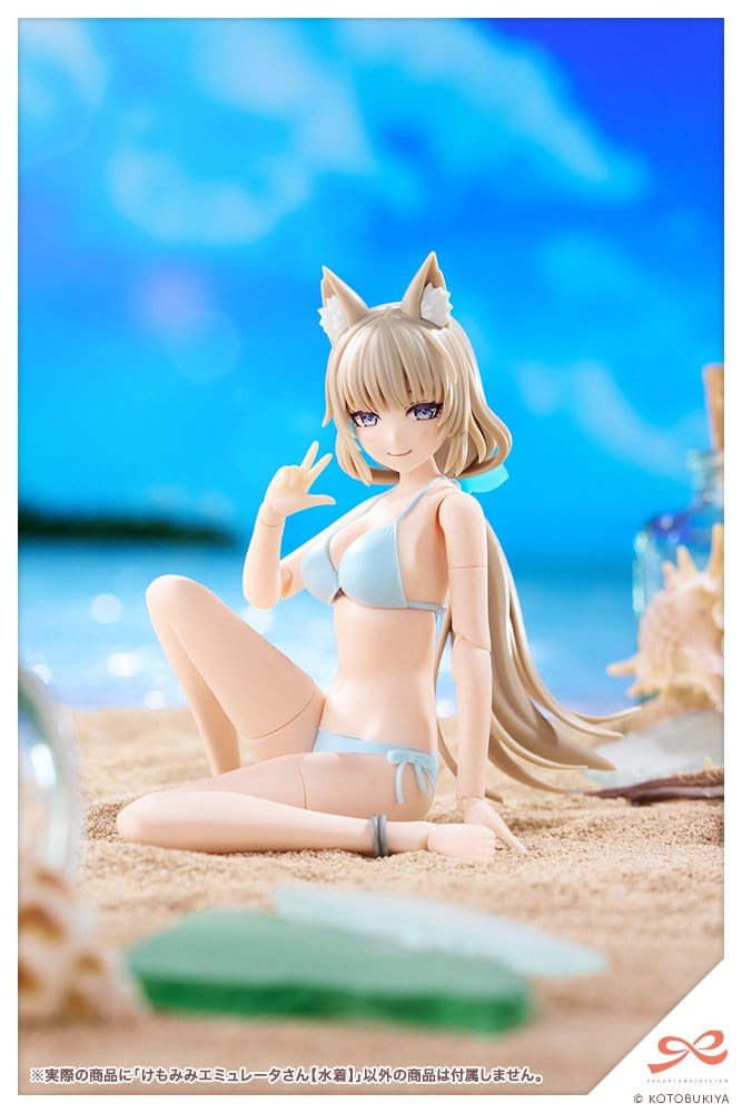 Sousaishojoteien Plastic Model 1/10 Animal Ears Emulator Swim Style 17 cm