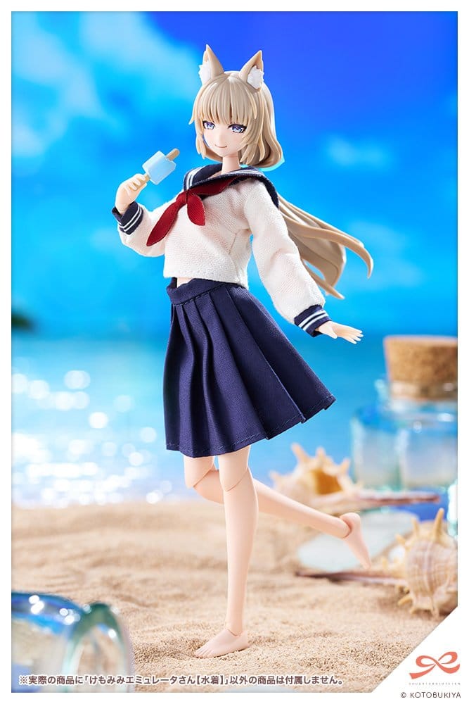 Sousaishojoteien Plastic Model 1/10 Animal Ears Emulator Swim Style 17 cm
