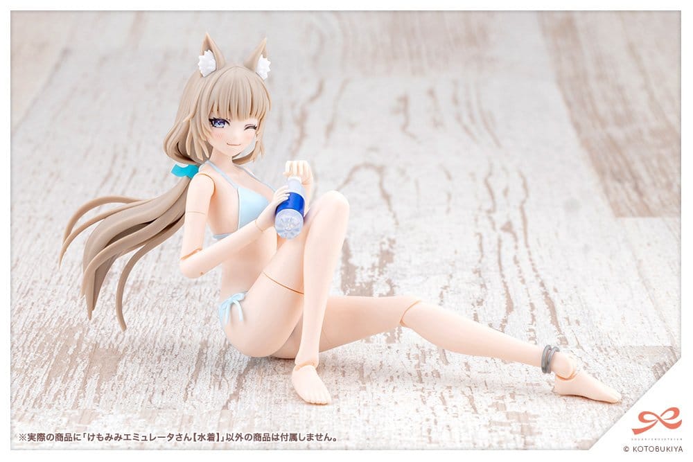 Sousaishojoteien Plastic Model 1/10 Animal Ears Emulator Swim Style 17 cm