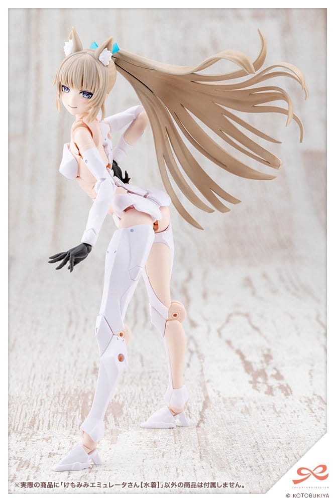 Sousaishojoteien Plastic Model 1/10 Animal Ears Emulator Swim Style 17 cm