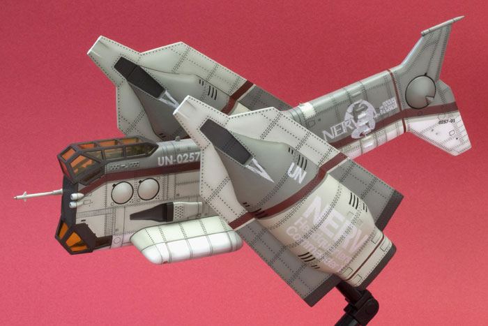 Evangelion: 3.0 Plastic Model Kit 1/100 Vertical Take-Off & Landing Aircraft YAGR-N101 (Reproduction) 19 cm