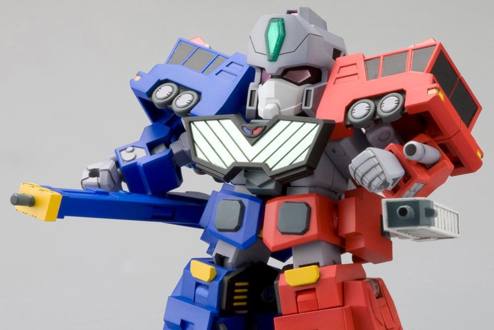 The King of Braves GaoGaiGar D-Style Plastic Model Kit Cho Ryu Jin (Reproduction) 10 cm