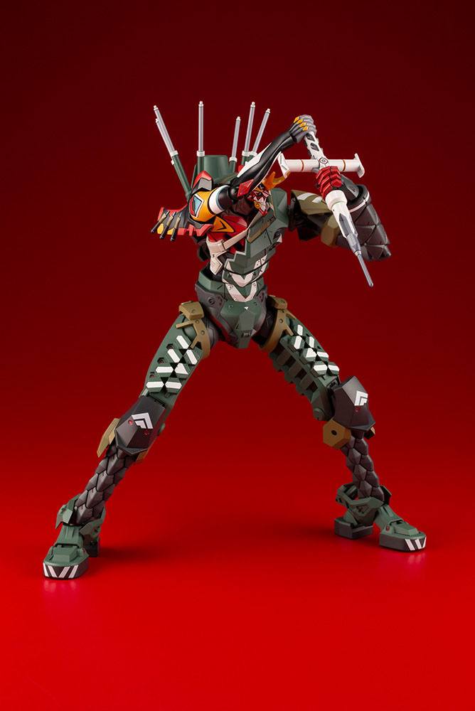 Evangelion 4.0 Plastic Model Kit 1/400 Evangelion Production Model-New 02 JA-02 Body Assembly Cannibalized) (Reproduction) 22 cm