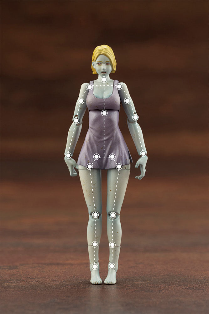 End of Heroes Plastic Model Kit 1/24 Zombinoid Fallen Queen 7 cm